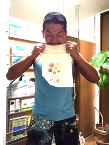 師匠にも。食べてる。