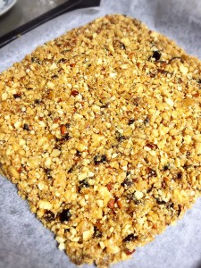 天板に広げた様子