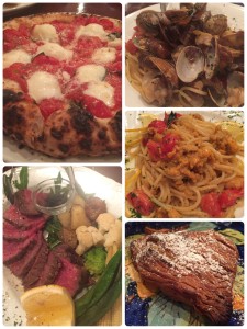 パスタはボンゴレビアンカと生うにの２種♡